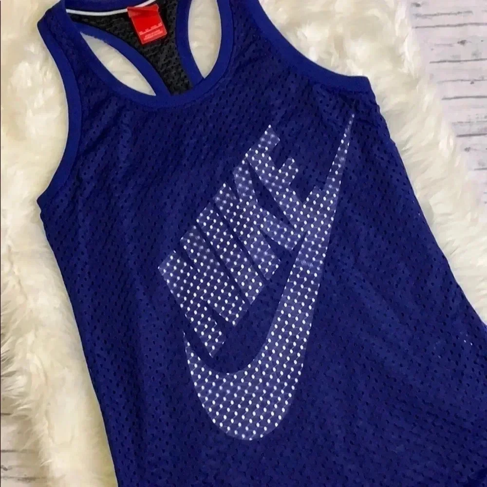 Nike ‘Just do it’ Mesh Racerback Tank Size XS